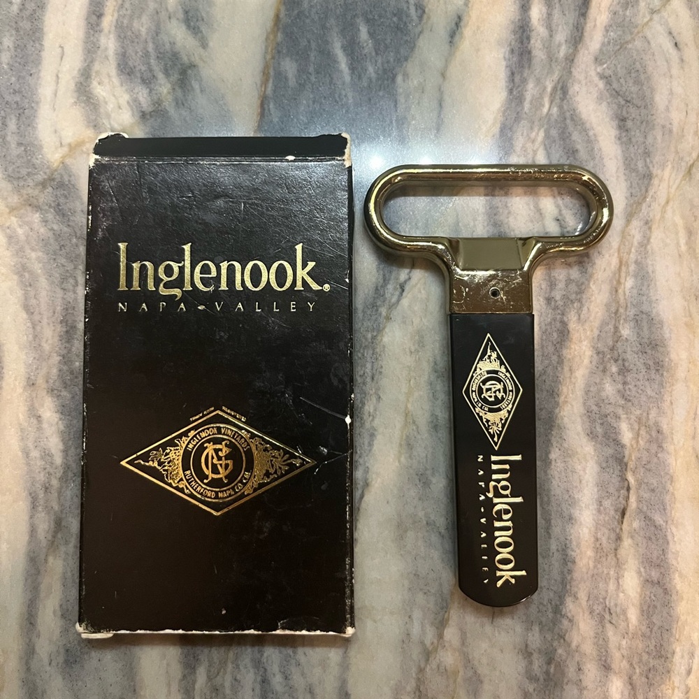 Rare Vintage Late 1980’s Inglenook Napa Valley Cork Puller / Wine Opener